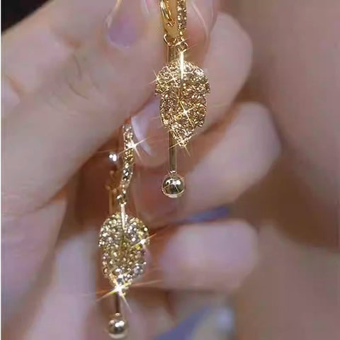 Nouvelles boucles d'oreilles super scintillantes en diamants