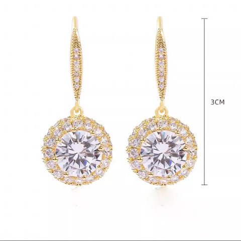 Exquisite And Fashionable Round Earrings For Women