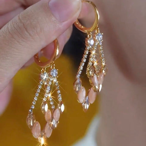 New Style Zircon Diamond Earrings For Women Accessories