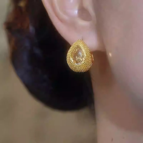 Boucles d'oreilles pendante Larmes de Midas - Shayning™👑