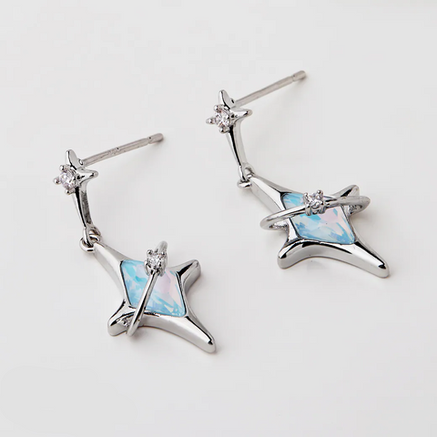 Boucles d'oreilles Étoile Astrale- Shayning™ 🟣✨