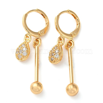 Boucles d'oreilles pendante Ophélia Dorée - Shayning™✨
