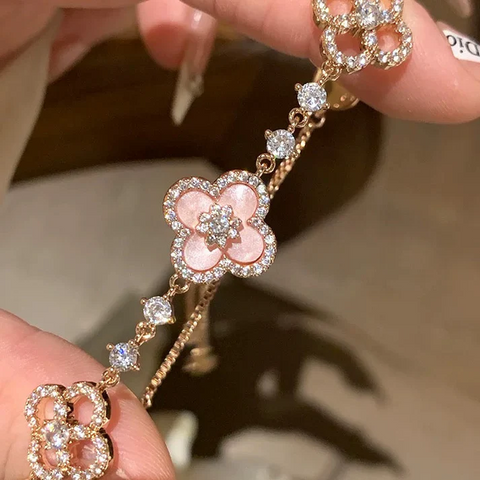 Bracelet Clover Sakura - Shayning™✨