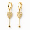 Nouvelles boucles d'oreilles super scintillantes en diamants