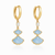 Boucles d'oreilles coquillages pendantes - Shayning™ 🟣✨