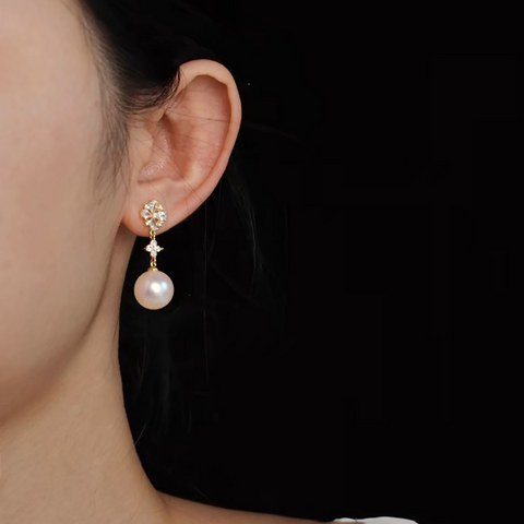 Boucles d'oreilles Perle Éclat Baroque - Shayning™ 🟣✨
