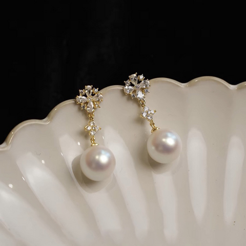 Boucles d'oreilles Perle Éclat Baroque - Shayning™ 🟣✨