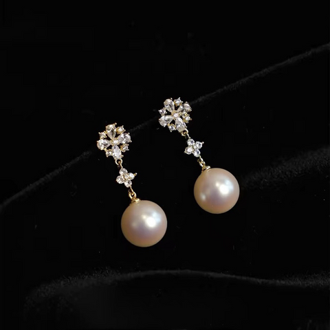 Boucles d'oreilles Perle Éclat Baroque - Shayning™ 🟣✨