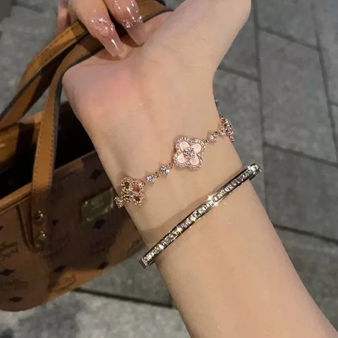 Bracelet Clover Sakura - Shayning™✨
