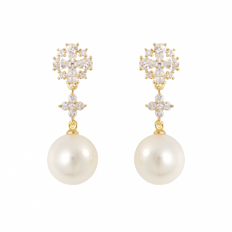 Boucles d'oreilles Perle Éclat Baroque - Shayning™ 🟣✨