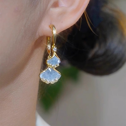 Boucles d'oreilles coquillages pendantes - Shayning™ 🟣✨